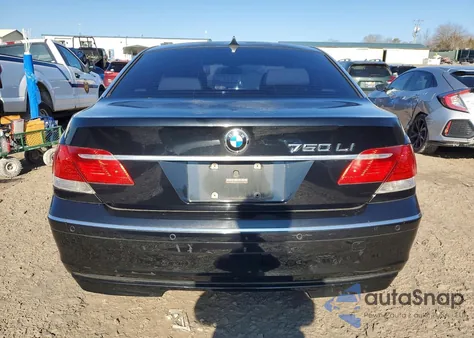 2008 BMW 750 Li z USA, uszkodzony, nr VIN WBAHN835X8DT79701